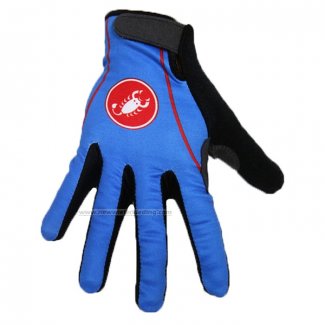 2020 Castelli Handschoenen Met Lange Vingers Blauw Zwart (4)